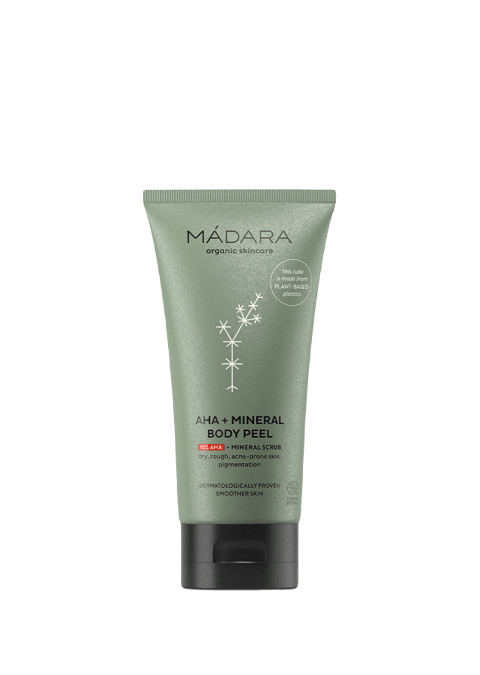 MADARA Aha+mineral / Пилинг За Тело За Сува, Груба И Кожа Склона Кон Акни - 175 Мл
