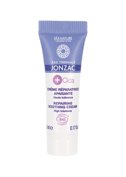 EAU THERMALE JONZAC Обновувачка крема за лице за сува, оштетена и иритирана кожа MINI, 5мл