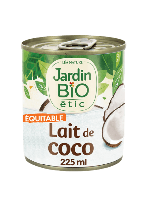JARDIN BIO Органско растително кокосово млеко во конзерва, 225мл