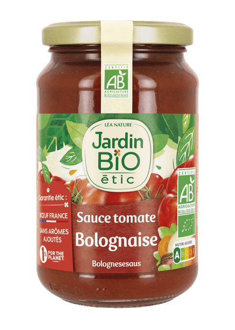JARDIN BIO Органски болоњезе сос од домати со говедско месо, 350г