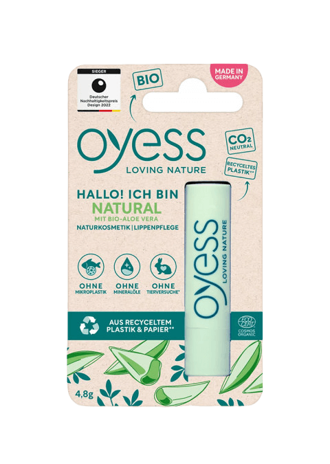 OYESS Балсам за усни natural, 4, 8г