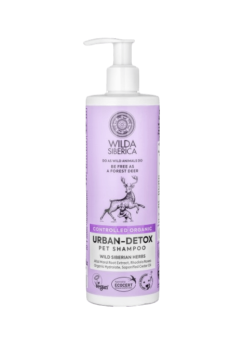 WILDA SIBERICA Шампон за длабинско чистење и освежување Urban-detox, 400мл