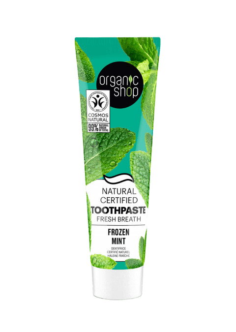 ORGANIC SHOP Паста за заби за освежување FROZEN MINT, 100г