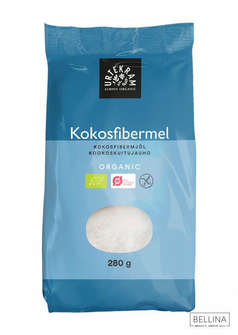 URTEKRAM Органско безглутенско брашно од кокосови влакна - 200 гр.