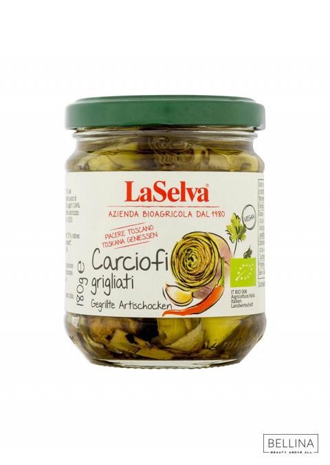 LA SELVA Органски артичоки на скара во масло - 180 гр.