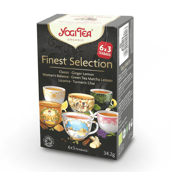 YOGI TEA Органски чај, 6x3, finest selection