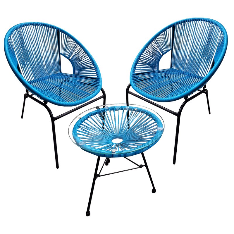 Biser Сет маса со две столици GARDEN