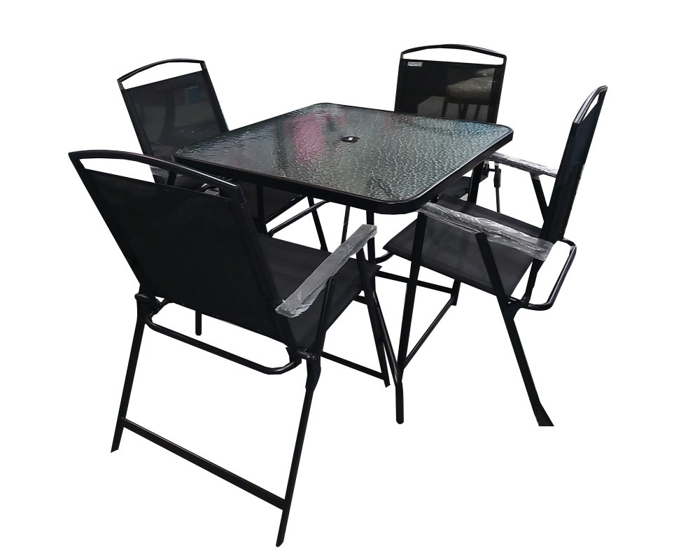 Biser Сет маса со четири столици GARDEN