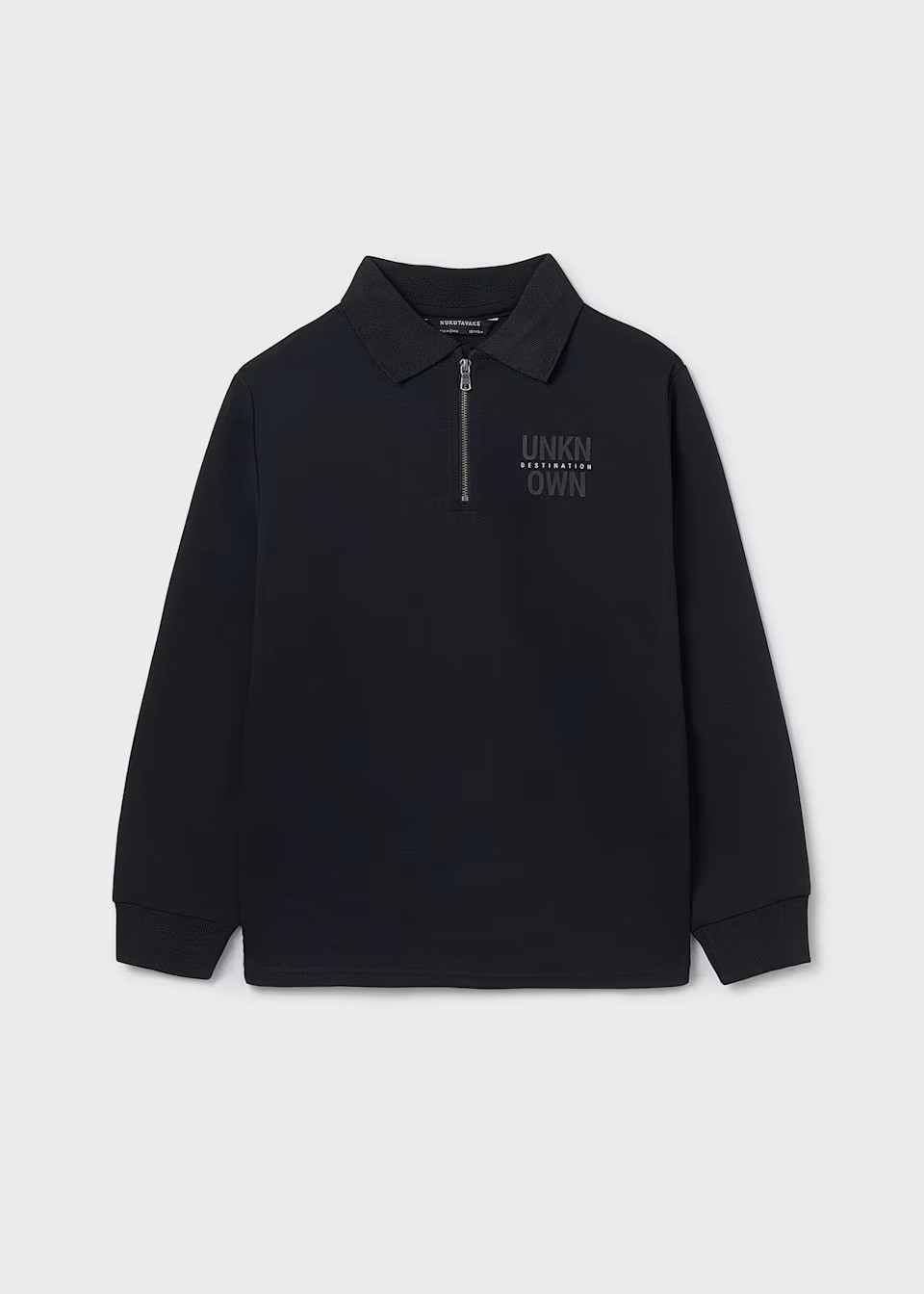 Mayoral Блуза со јака - Црна, 18 (167-172cm)