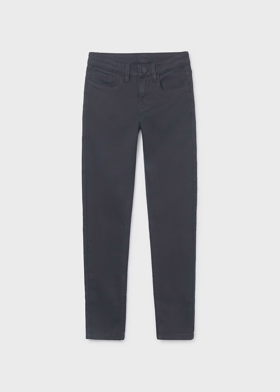 Mayoral Slim fit панталони - Сива, 10 (140cm)