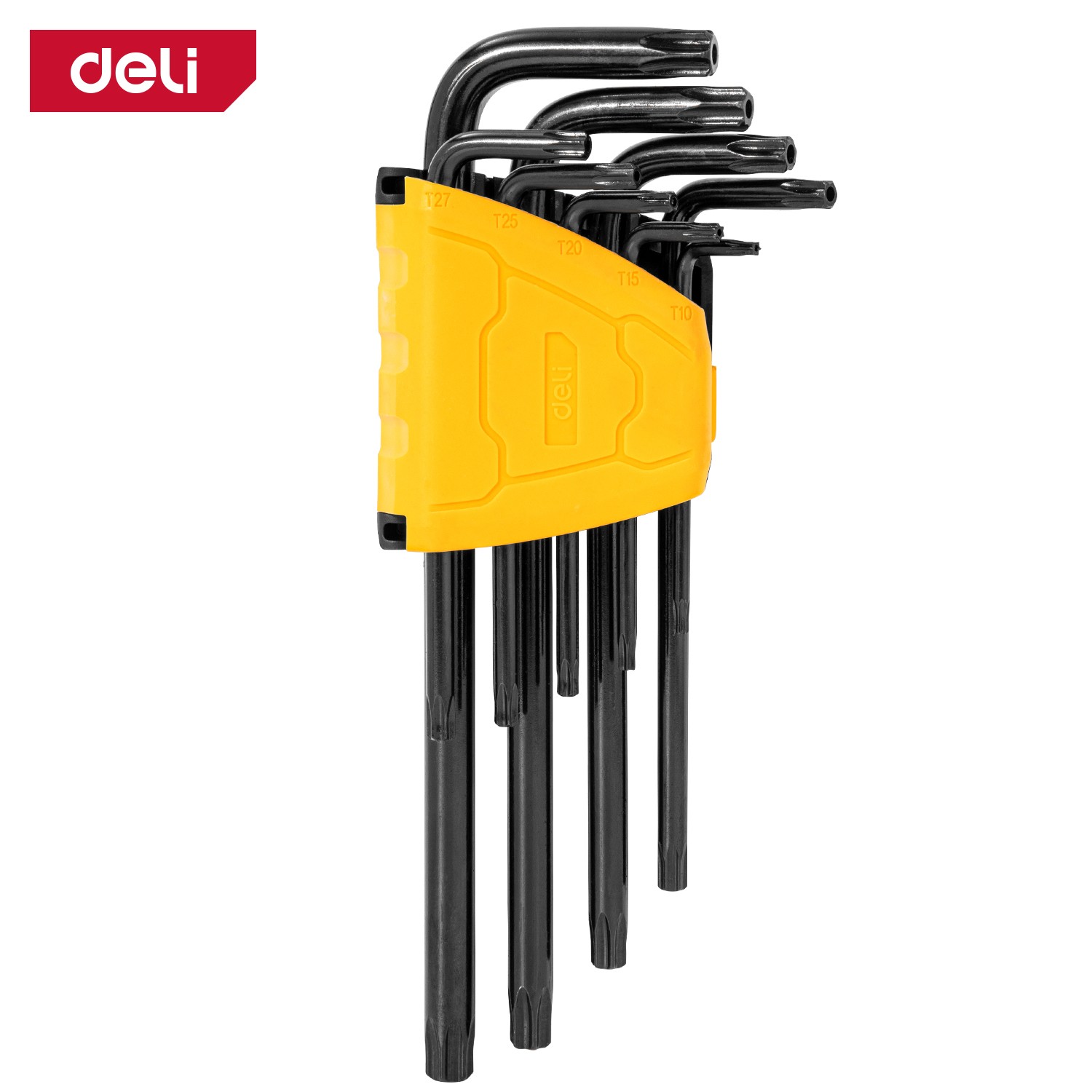 DELI Сет имбуси торкс црни Т10-Т50 долги