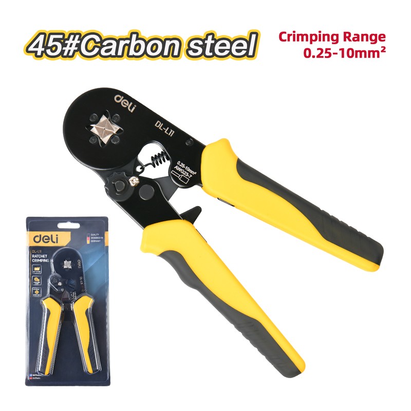 DELI Клешта за електрични жици 0.25-10мм