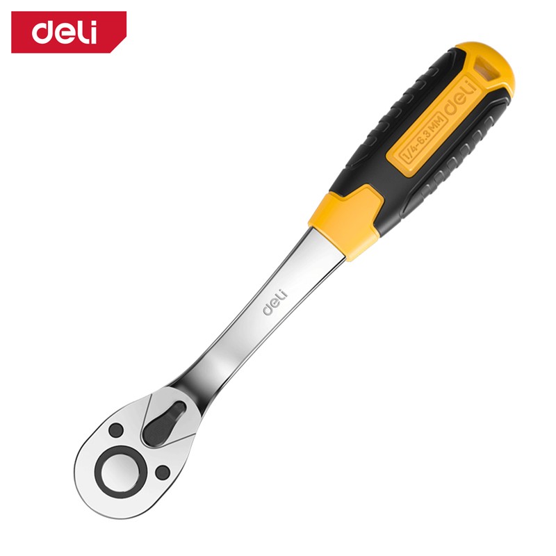 DELI Клуч крцкалка 1/4 72т