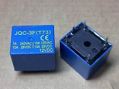 Реле -  JQC-3F(T73) 24V 10A