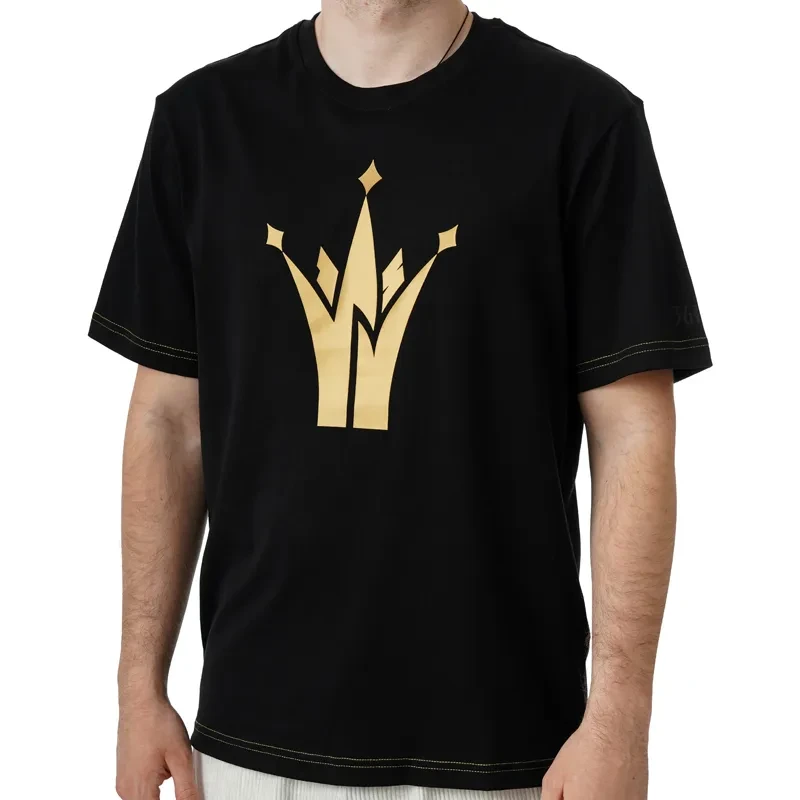 Машка маица со ликот на Џокер „361 степени“, црна