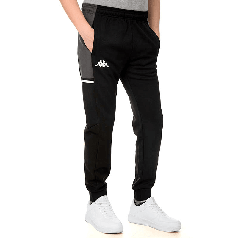 KAPPA Машки тренерки Каруфин, црно