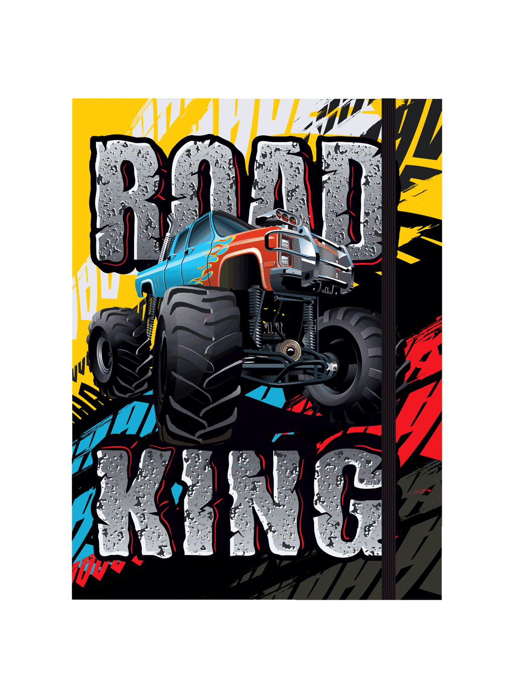 Optimum Папка со ластик А4 3D кутија Road King