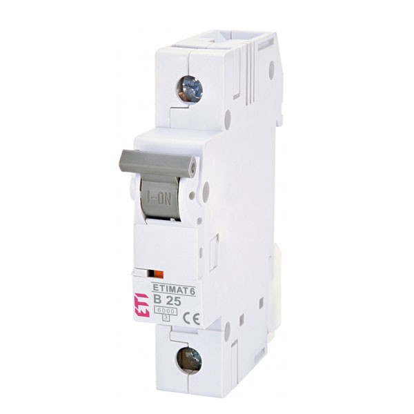ETIMAT Автоматски осигурувач 25a 1p b 6ka