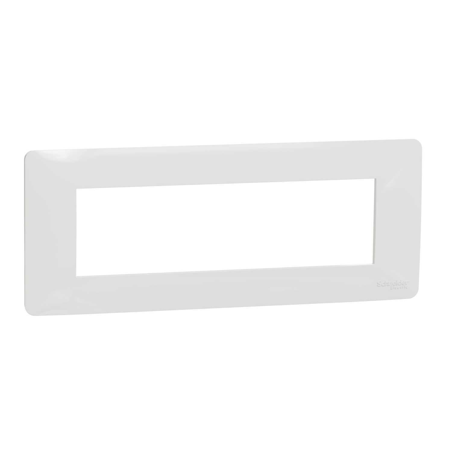 SCHNEIDER Рамка 7м бела new unica nu210718