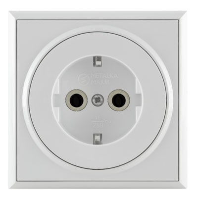 PREMIER Приклучок ii шуко керамика 11.01.050