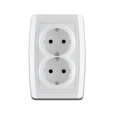 Приклучок шуко дупла 14.01.055