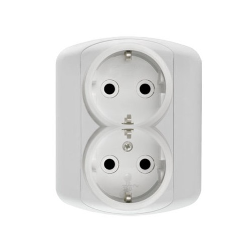 MAJUR Приклучок шуко дупли ројал 15.01.055