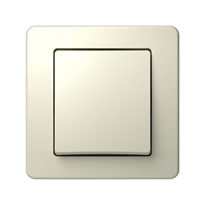 TEM Прекинувач обичен со рамка беж економик