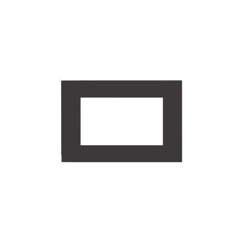 KOMBO Рамка 3м црна 20.75.003