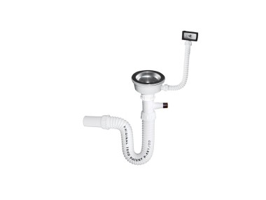 Сифон 1Д Ф90 со Прелив И Додаток за Машина 040982 / Кук