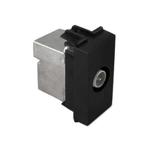 KOMBO Приклучок tv 1m пролазна црна