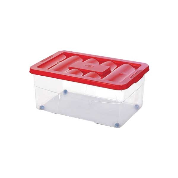 Кутија со тркалца pvc 60х40х25 45л