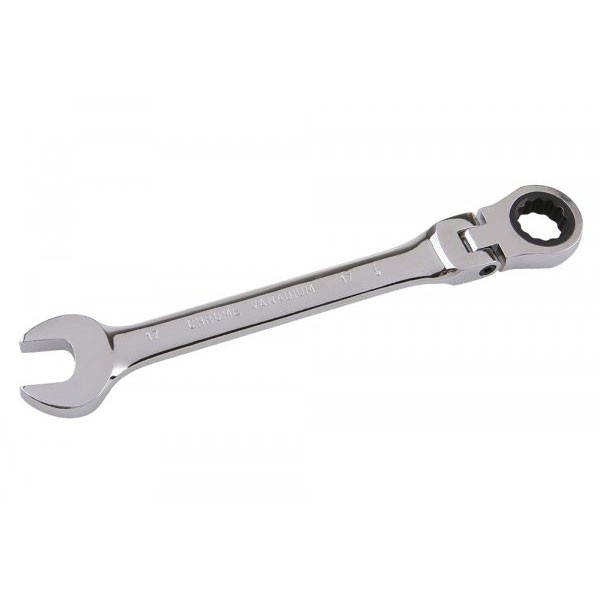 FESTA Рачваст-окаст клуч со крцкало зглобно crv 17mm