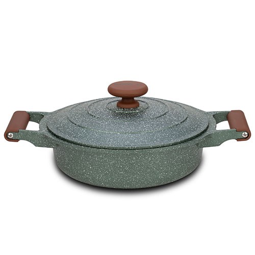 NAVA Касерола омега 26см алуминиум со капак