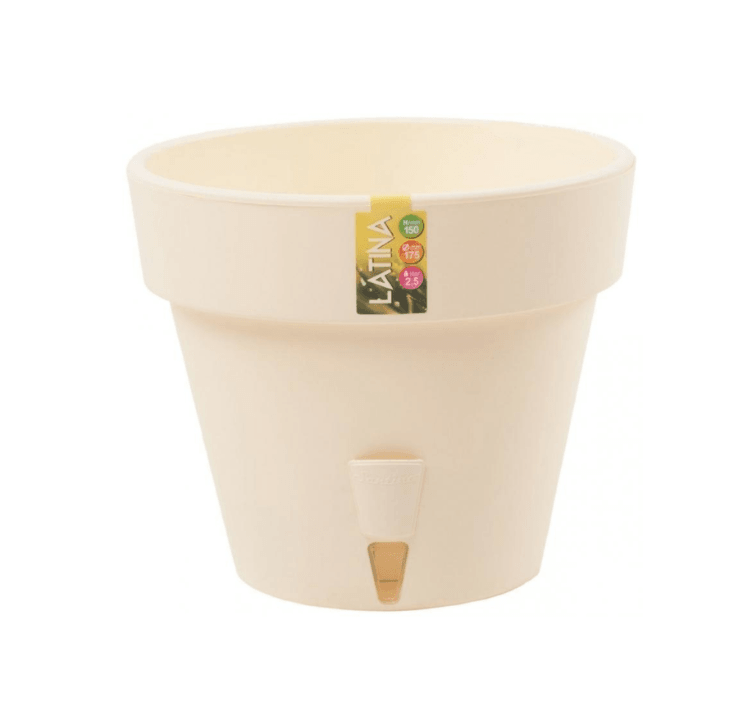 Саксија latina 3.7л крем