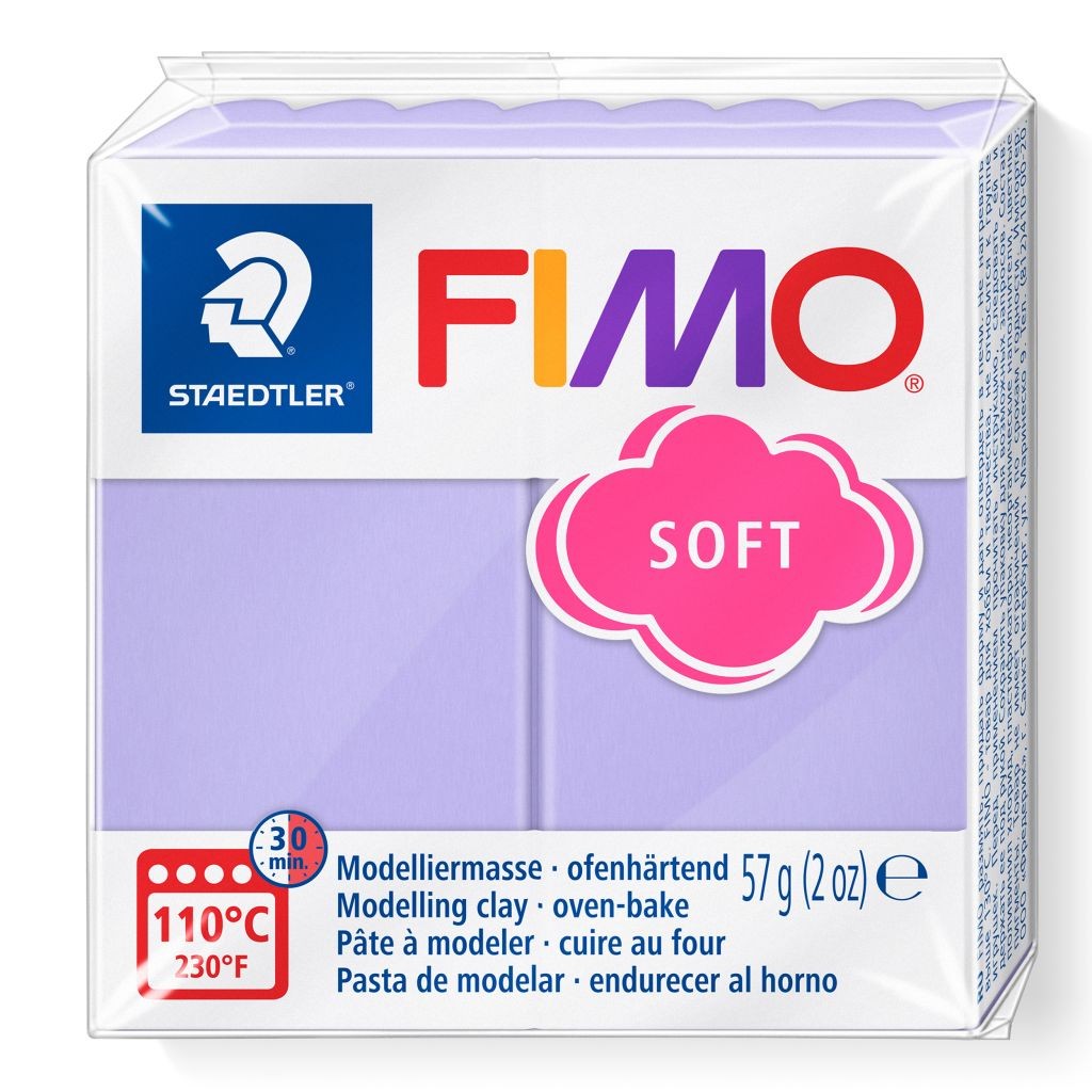 FIMO Полимерна Глина soft виолетова