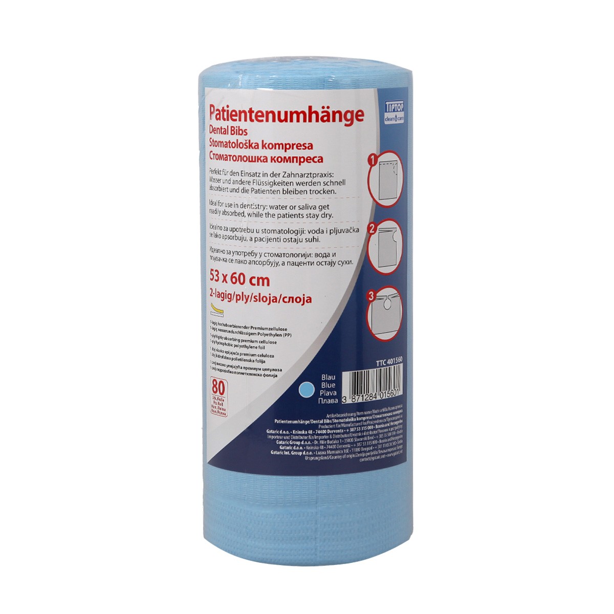 Tip top office Медицинска ролна за стоматолози