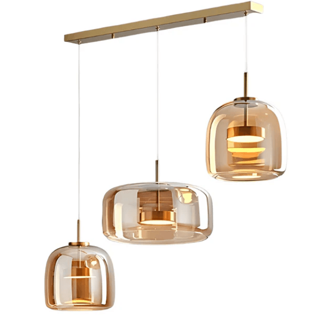 Vivienne - Висечки Линиски Златен Лустер 3colors