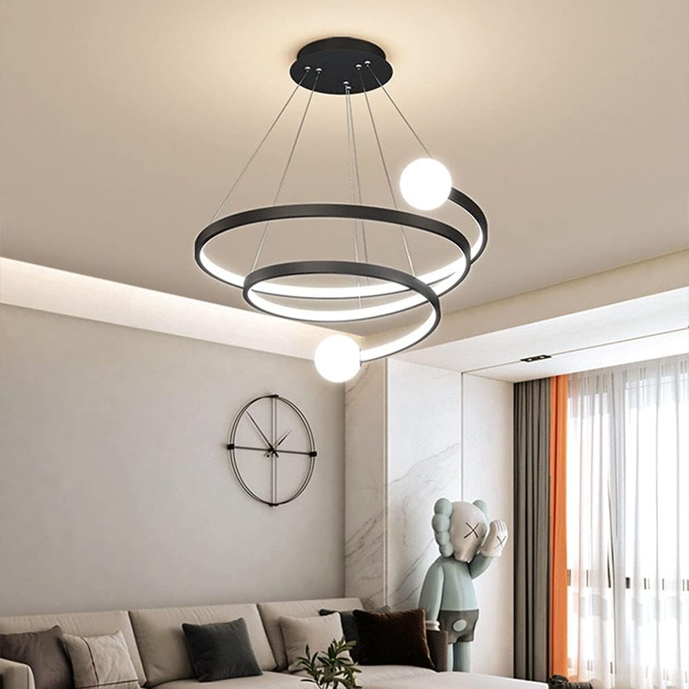 Florence Black - ЛЕД Висечки Црн Лустер 3colors