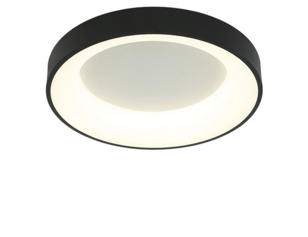 ЛЕД Плафоњерка Црна- 3colors, 38cm