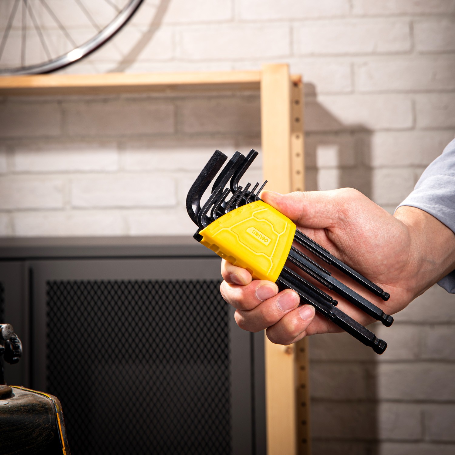 DELI Сет имбуси црни 1.5-10мм долги со топче