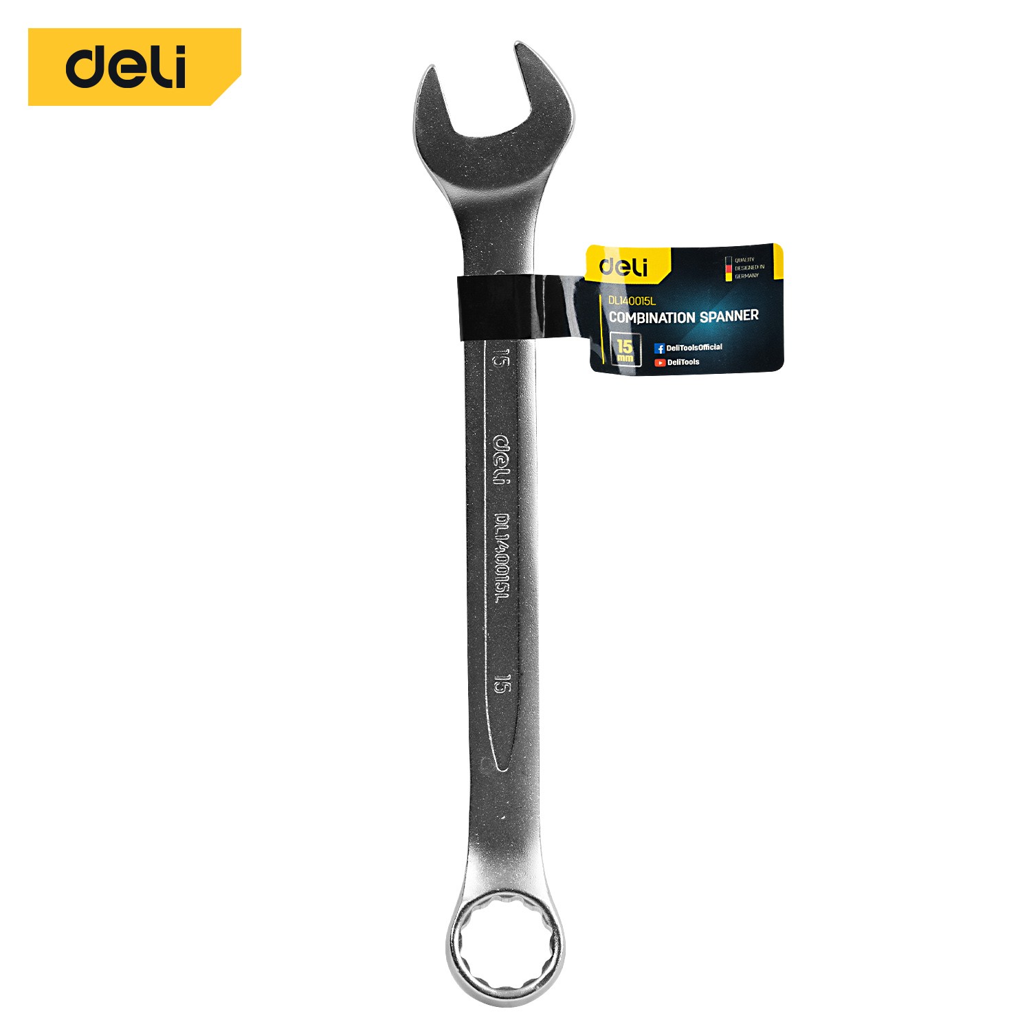 DELI Комбиниран клуч 15мм