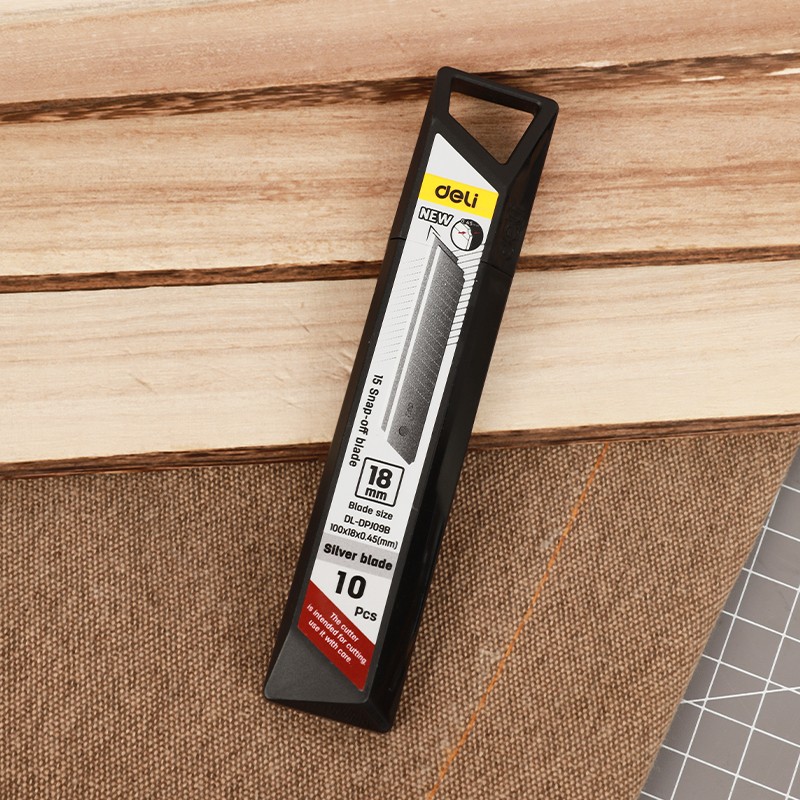 DELI Резервни ножеви за скалпер 9мм 10бр.