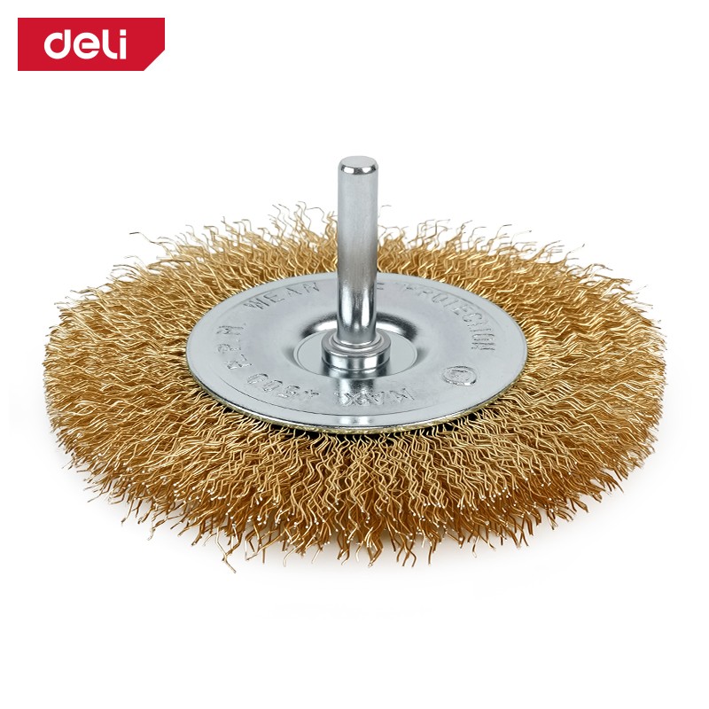 DELI Месингена четка 100mm