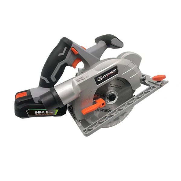 DAEWOO Акумулаторан циркулар 20V, 150mm