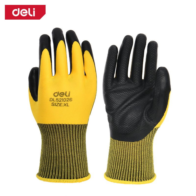 DELI Ракавици латекс XL 12бр.