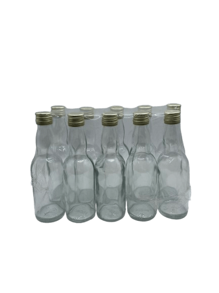 ЕУРОХАНДЕЛ Стаклени шишиња кетс 100 мл (10 бр)