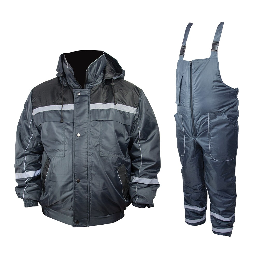 FUMAX Работничко палто со полукомбинизон