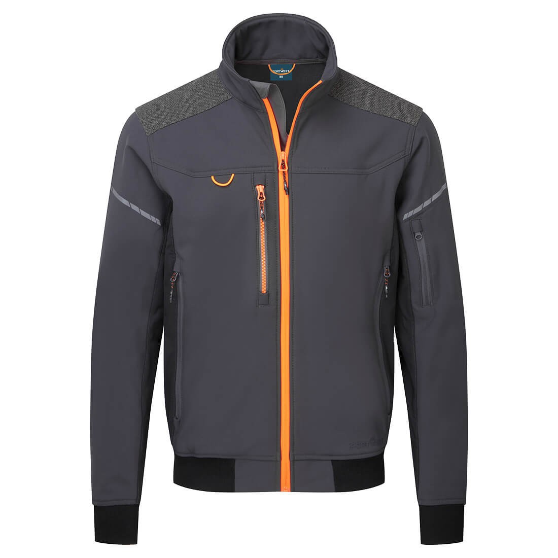PORTWEST Машка јакна EV464 Softshell Bomber (3L), сива