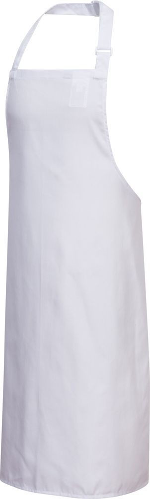 PORTWEST Престилка Polycotton Bib Бела