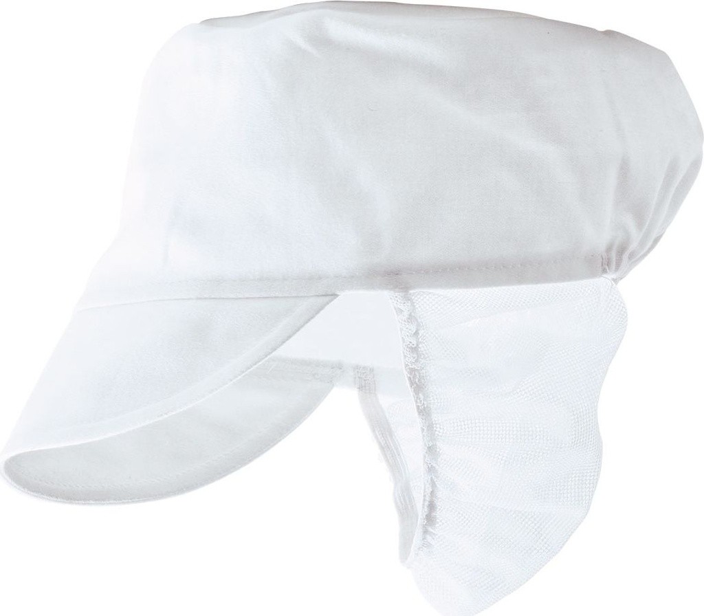 PORTWEST Капа за Работа со Храна Бела